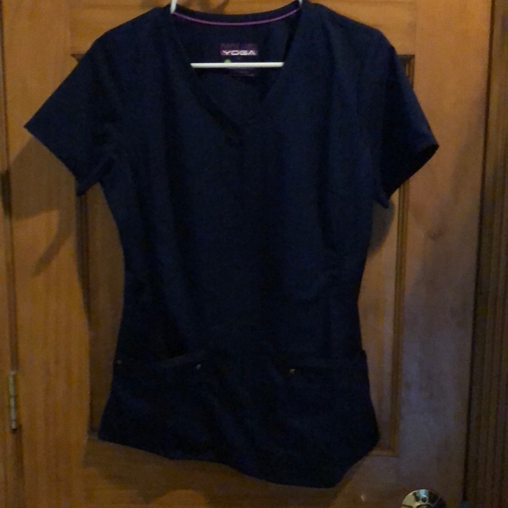 Navy blue scrubs